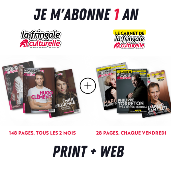 Abonnement Fringale Modérée 1 an 6 numéros + hebdos 46 numéros (web)