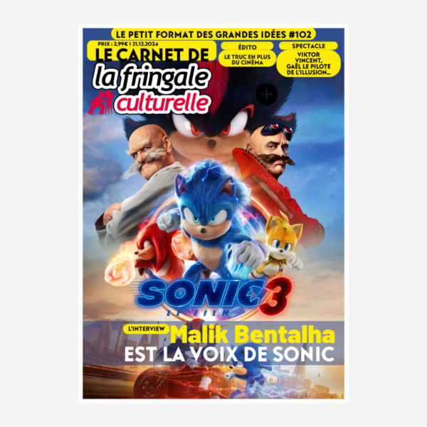 Le Carnet 102 Malik Bentalha - Sonic 3