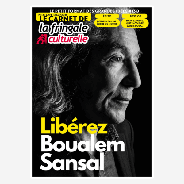 Le Carnet 130 BOUALEM SANSAL
