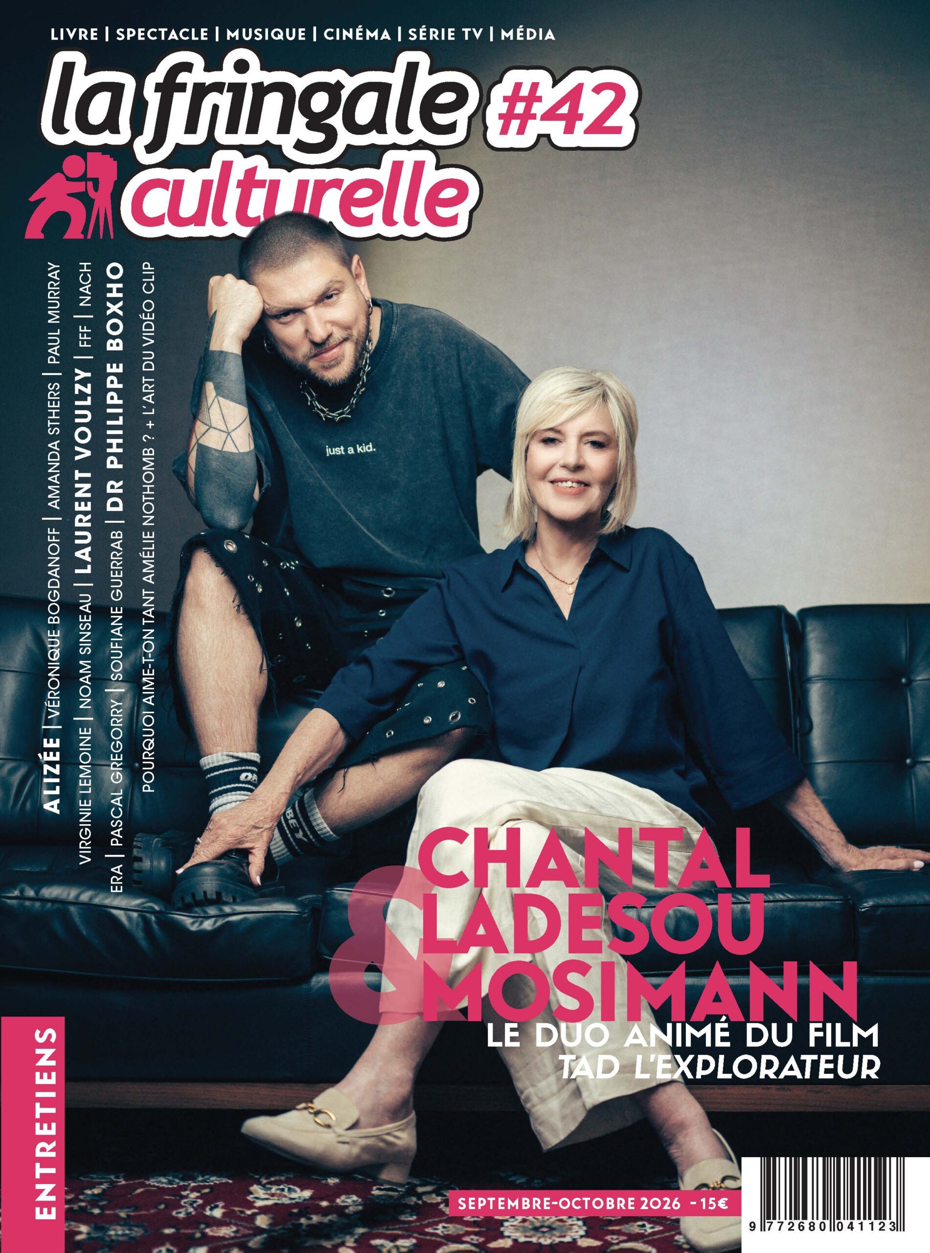 Couverture La Fringale Culturelle – Chantal Ladesou et Mosimann